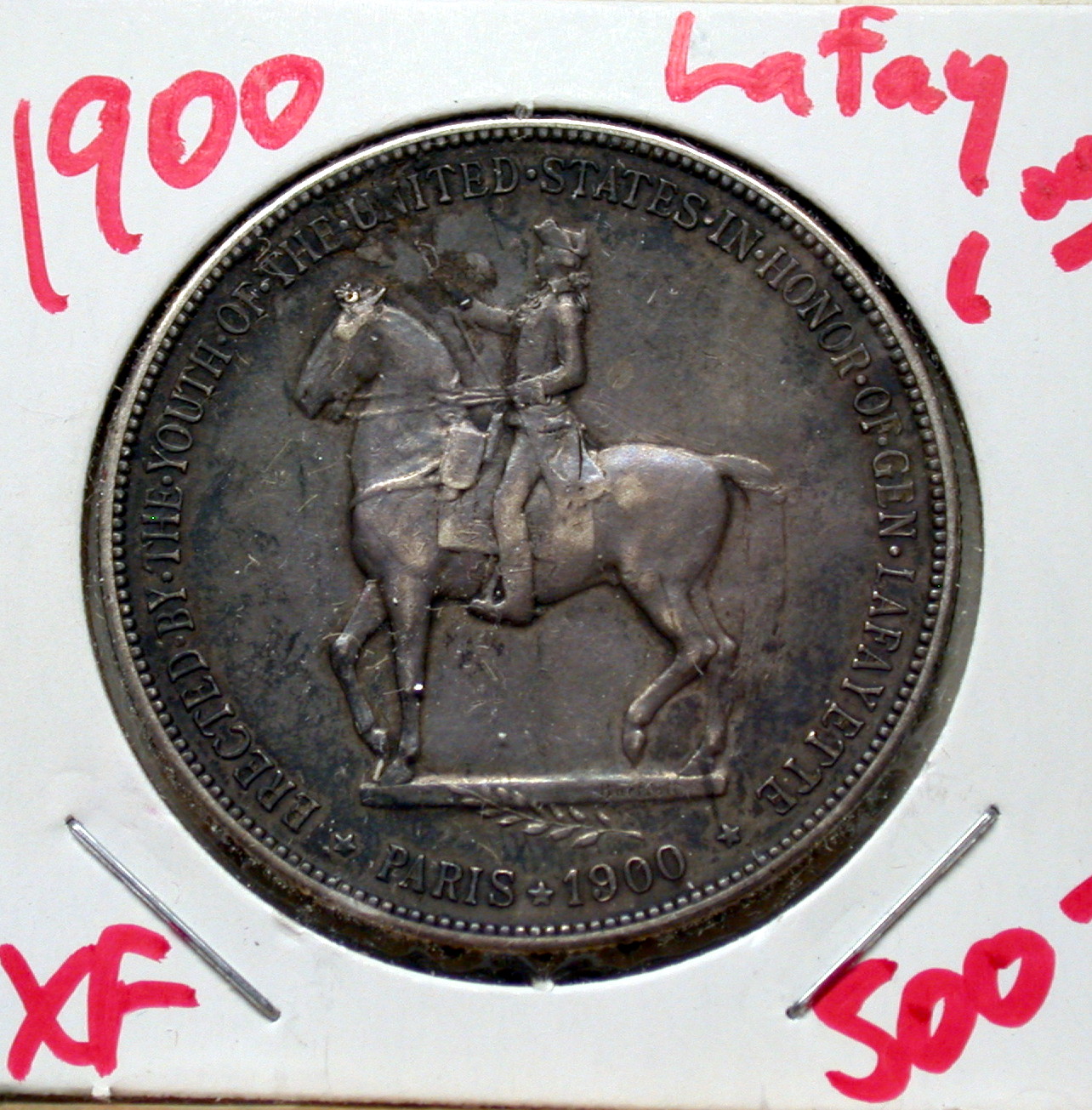 1900 Lafayette $1.00 in XF! - Click Image to Close